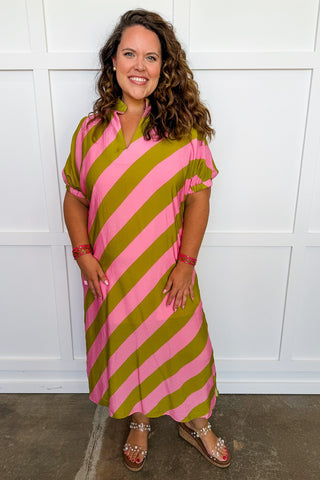 Neapolitan Dream Midi Dress