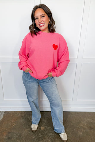 Heart Stitch Pullover