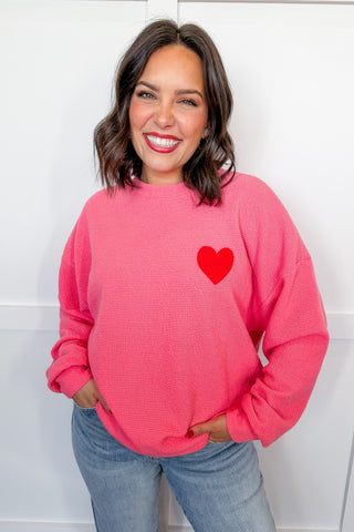 Heart Stitch Pullover