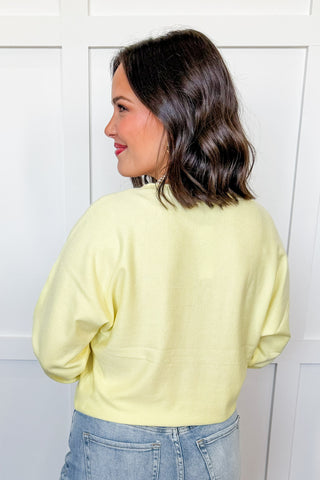 Everyday Crewneck in Lemon