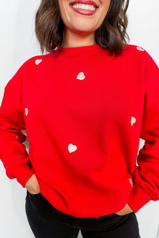 Hearted Crewneck