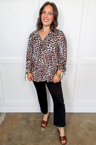 Cheetah Me Crazy Top