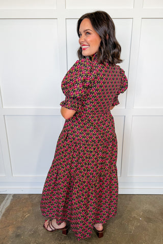 The Olive Bloom Dress