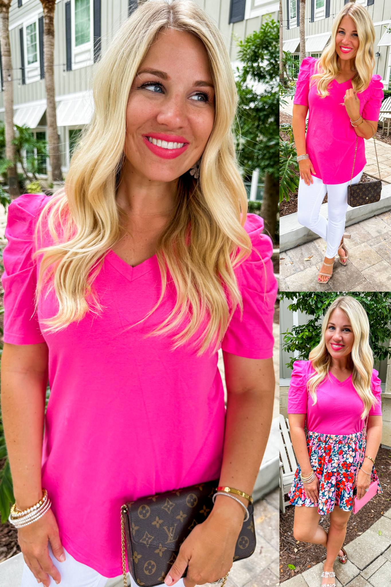 Alison's Perfect Tee in Pink