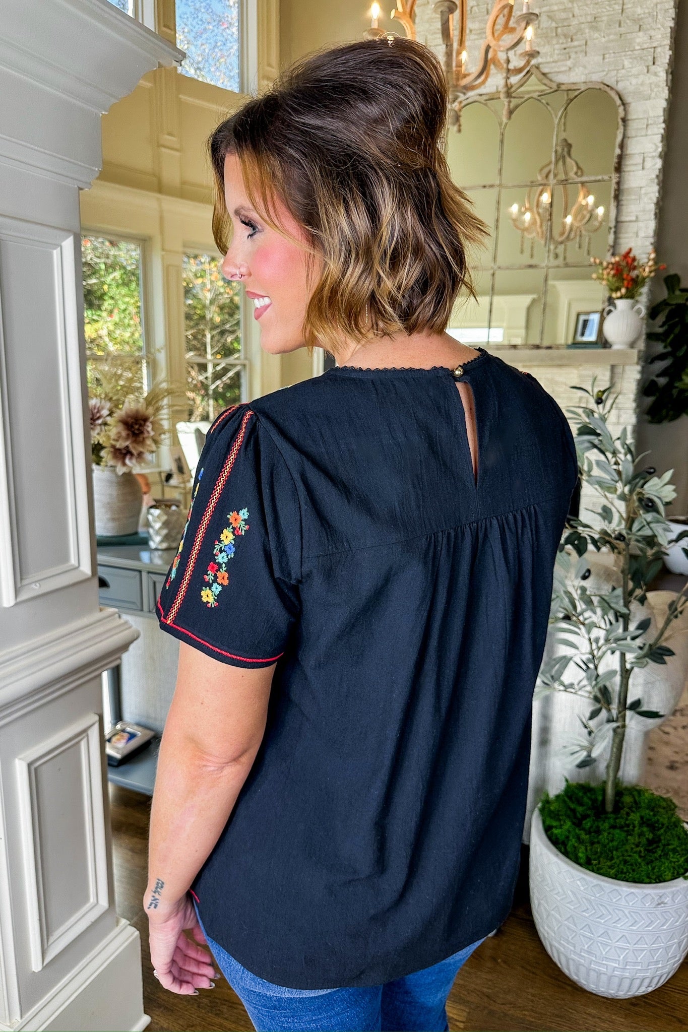 Black Friday Deal - The Grace Top in Black