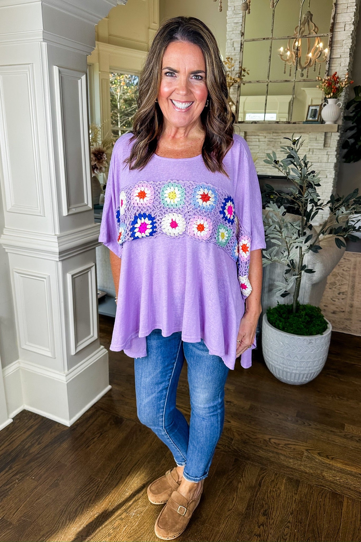 Black Friday Deal - The Brittany Top in Lavender