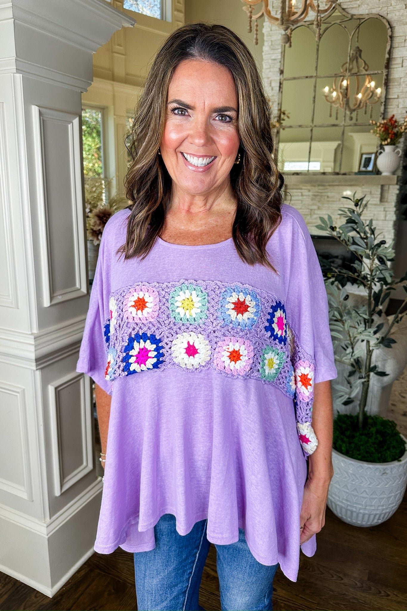 Black Friday Deal - The Brittany Top in Lavender