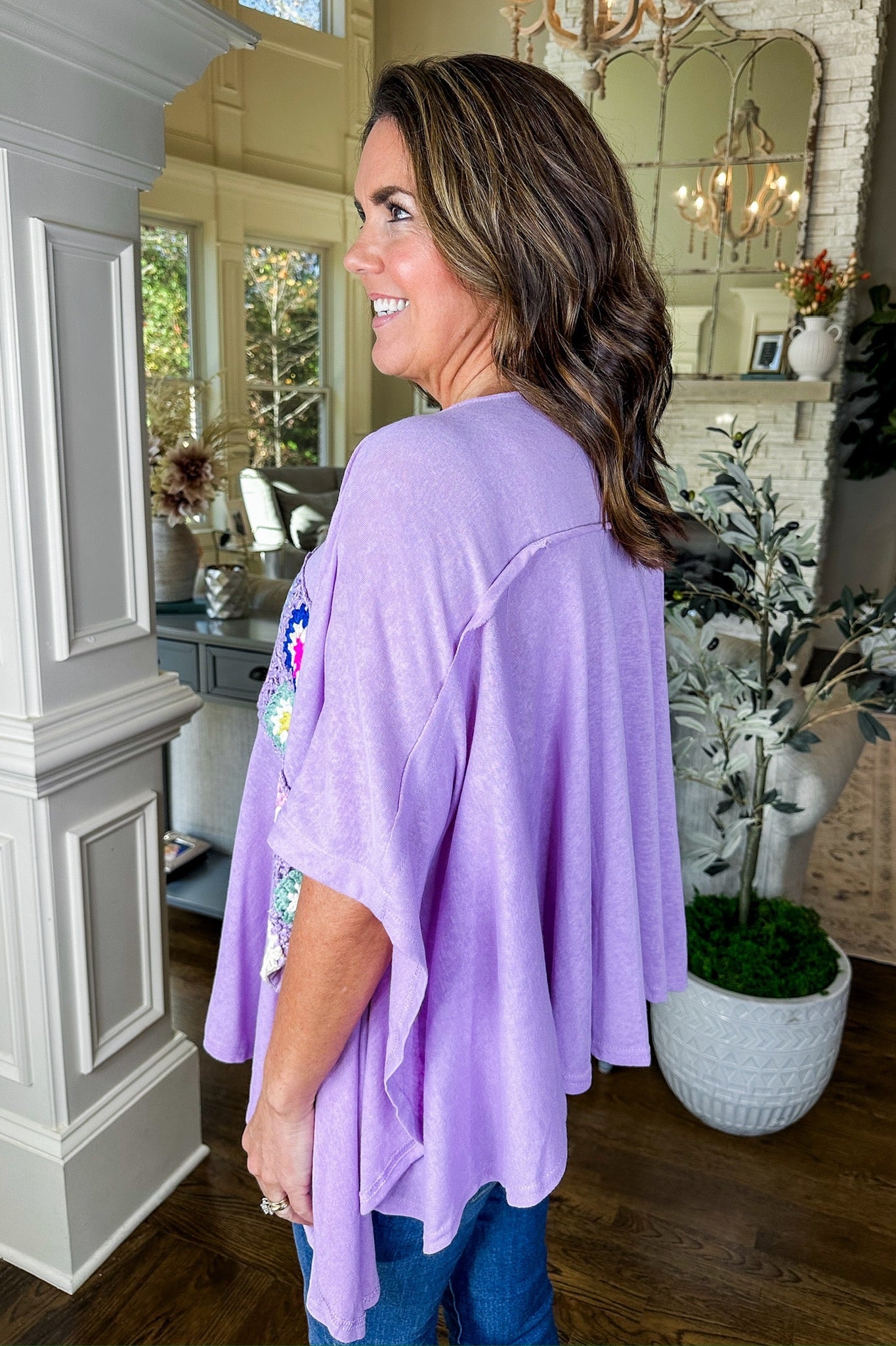 Black Friday Deal - The Brittany Top in Lavender