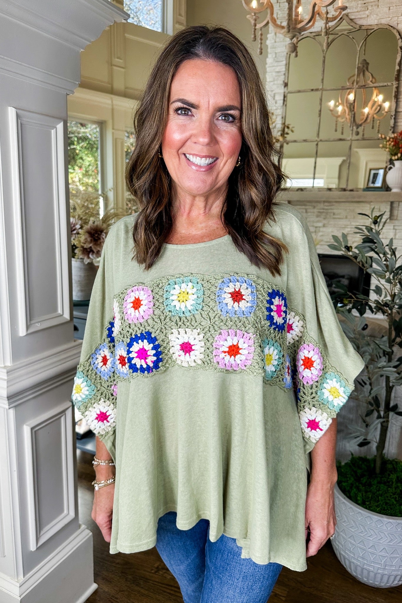 Black Friday Deal - The Brittany Top in Sage