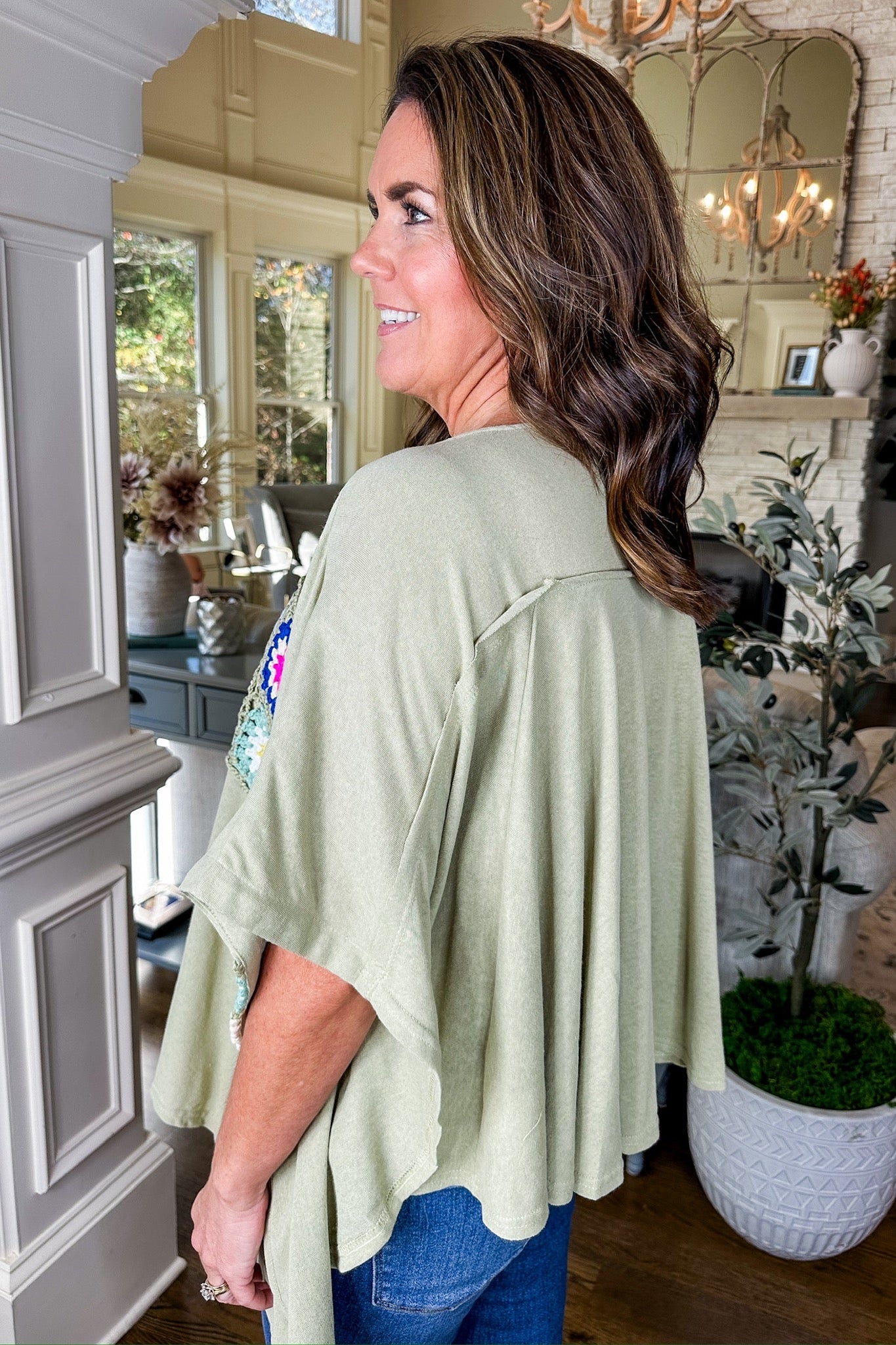 Black Friday Deal - The Brittany Top in Sage