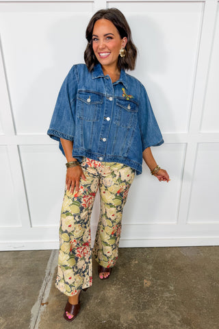 Denim Dream Cape Jacket