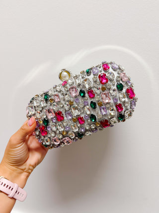 Jewel Box Statement Clutch