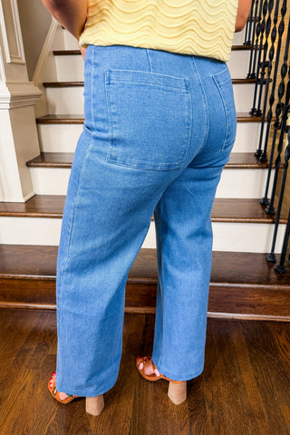 The J&J Staple Pants in Denim