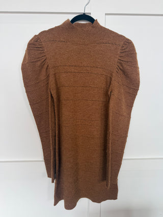 Brown Sweater Dress