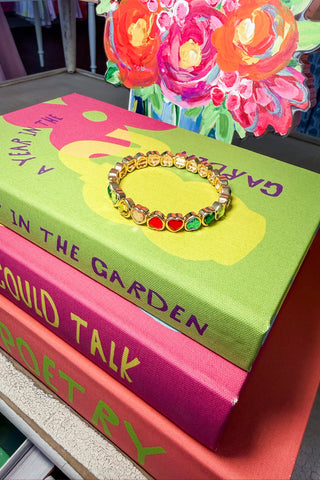 Love Pop Stretch Bracelet in Multi