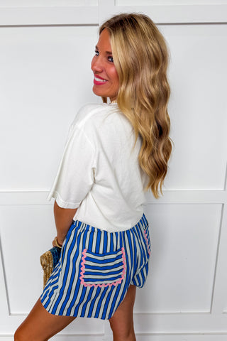 Ocean Baby Seashell Oversized Graphic Tee