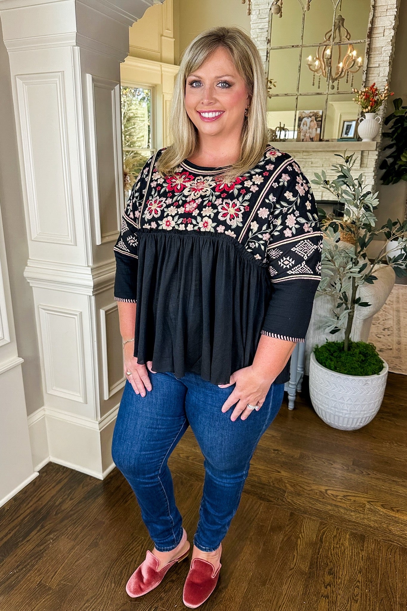 Black Friday Deal - The Rebecca Top in Black