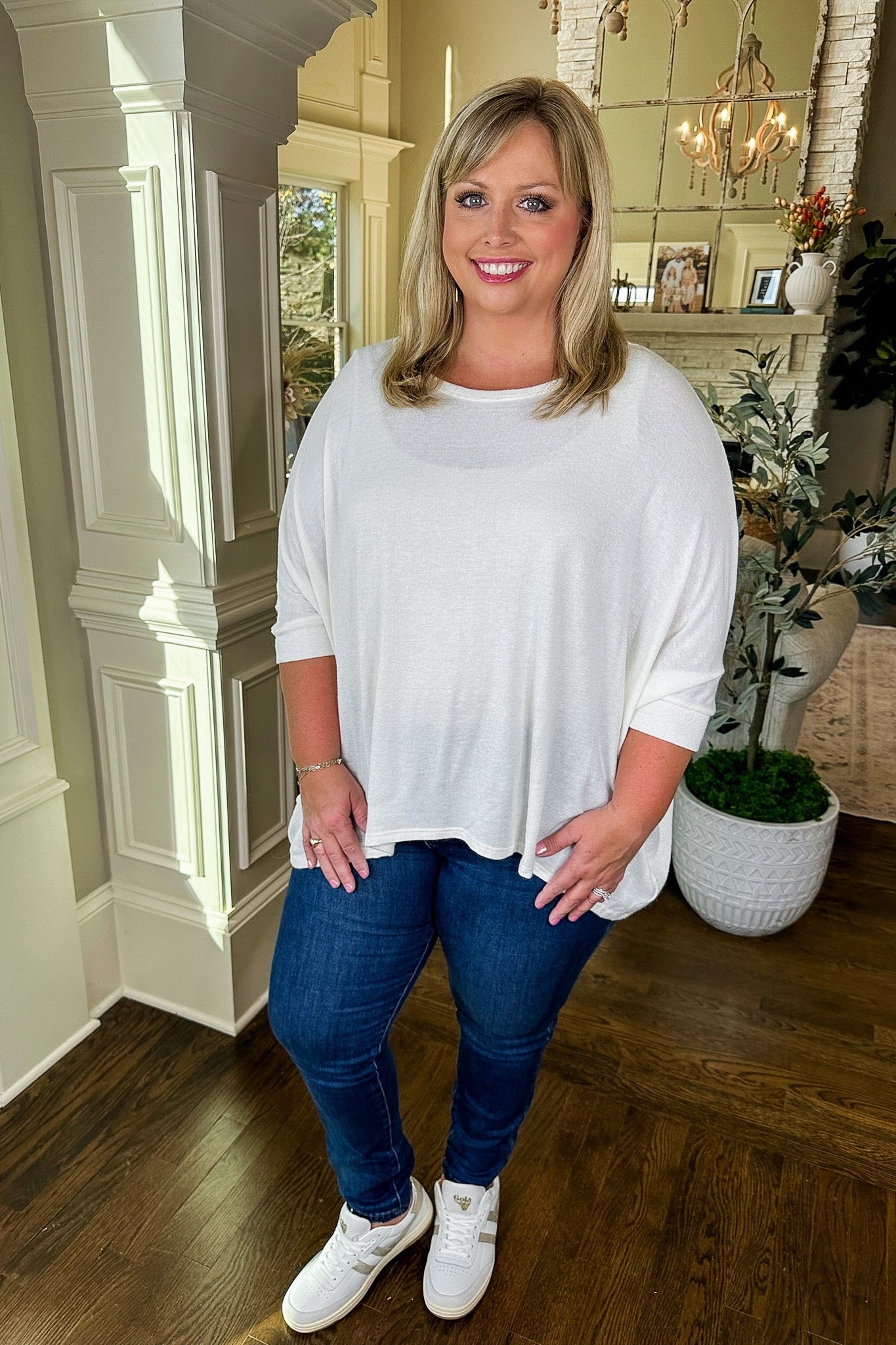 Black Friday Deal - The Layla Top in Ivory