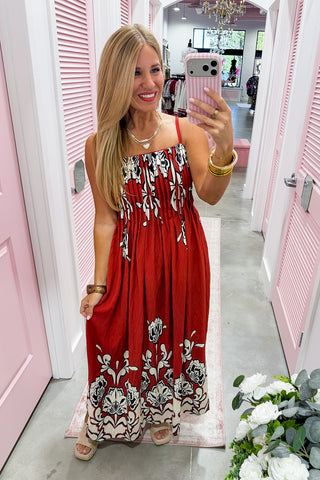 The Rust & Romance Dress