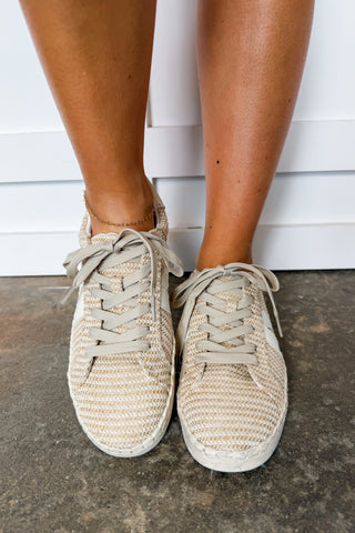 Friend Zone Corkys Sneaker in White Mix