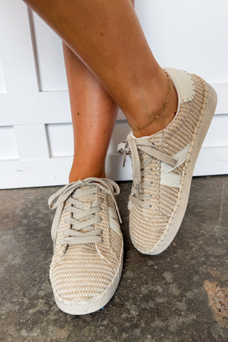 Friend Zone Corkys Sneaker in White Mix