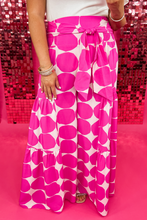 Load image into Gallery viewer, Tie Waist Pink Polka Dot Dressy Pant