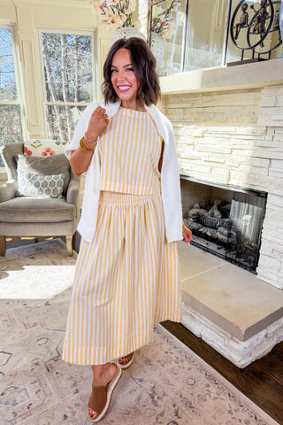 The Sunny Side Striped Set
