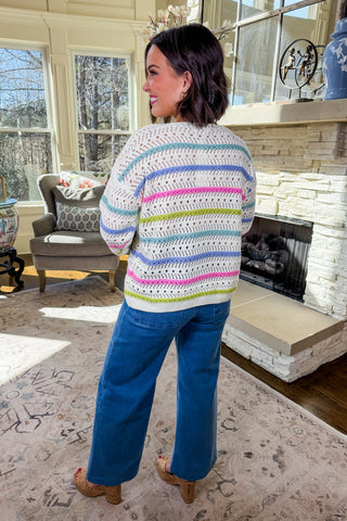Pastel Parade Sweater
