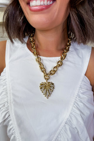 The Radiant Heart Pendant Necklace