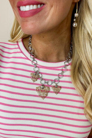 Silver & Gold Harmony Necklace