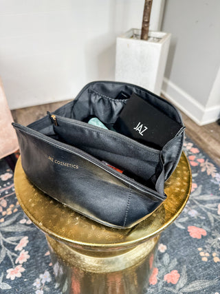 JAZ Cosmetics Bag in Black