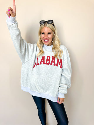 Alabama Game Day Mock Neck Reversible Sweatshirt