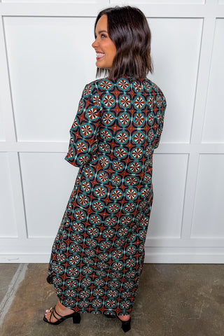 The Tile Print Dress