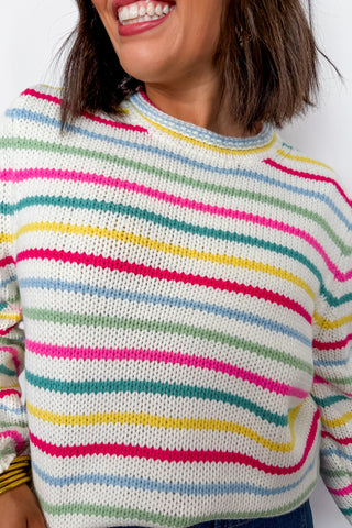 The Rainbow Harbor Knit Sweater