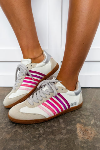 The Stevie Multi Pink Sneakers by Shushop