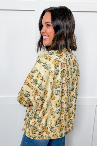 The Honey Meadow Floral Pullover