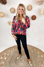 Load image into Gallery viewer, The Vivey Full Bloom Peasant Top by Michelle McDowell