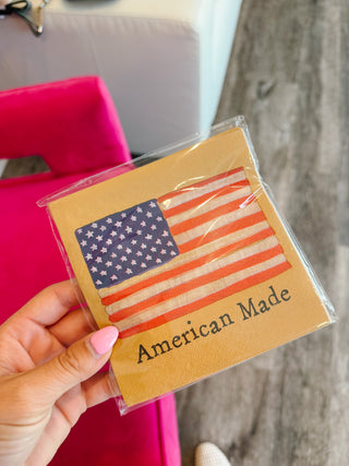 American Made Flag Napkin Set
