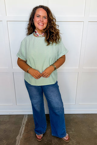 Dear Scarlett Marley Top in Mint