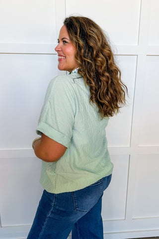 Dear Scarlett Marley Top in Mint