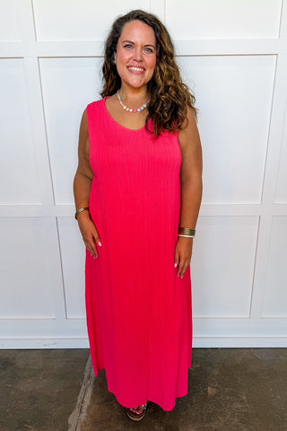 Dear Scarlett Alyssa Maxi Dress in Coral