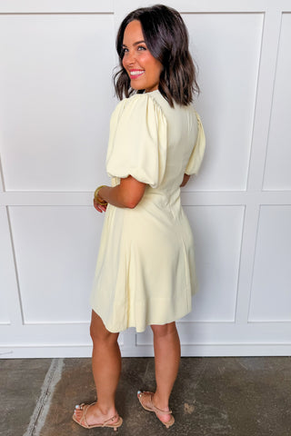 The Eloise Pleated Mini Dress