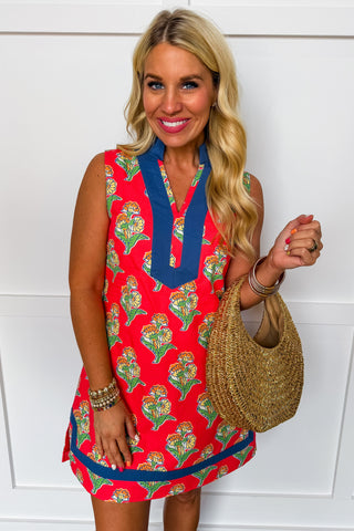 The Savannah Bloom Shift Dress