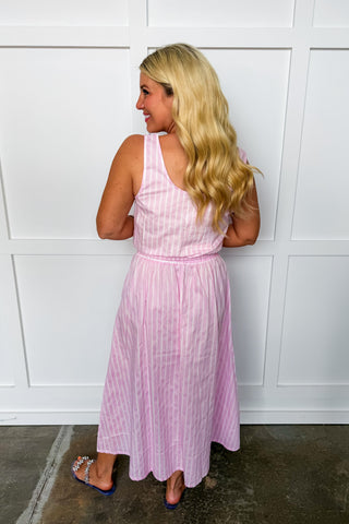 Weekend in The Hamptons Skirt Set in Pink