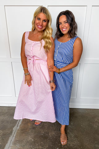 Weekend in The Hamptons Skirt Set in Pink