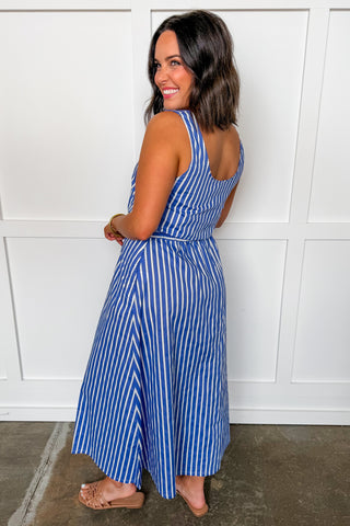 Weekend in The Hamptons Skirt Set in Blue