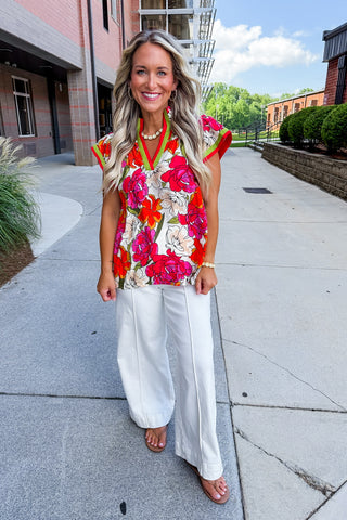Color Crush Floral Top