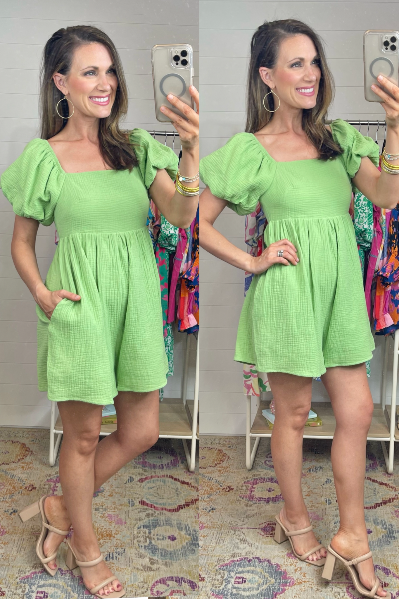 Always Intrigued Romper in Green