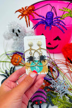 Load image into Gallery viewer, Salem Spider Hoop Earrings by Taylor Shaye