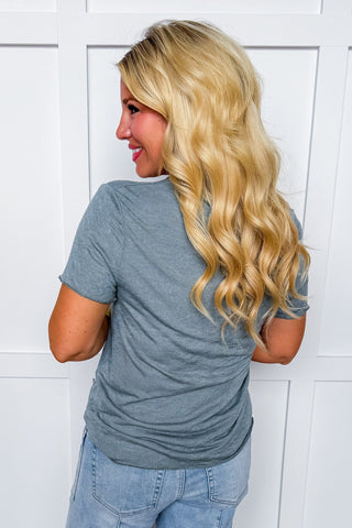Signature Soft Scoop Neck Tee in Seagrass